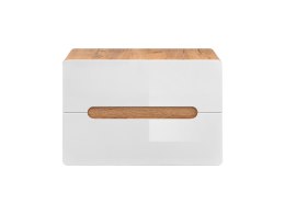 Szafka pod umywalkę nablatową 80 cm ARUBA WHITE
