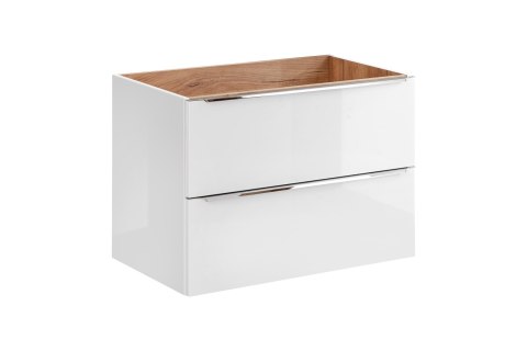 Szafka pod umywalkę 80 cm CAPRI WHITE