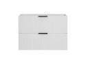 Szafka pod umywalkę 80cm 2 szuflady ADEL WHITE