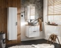 Szafka pod umywalkę 80cm 2 szuflady ADEL WHITE