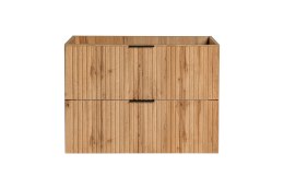 Szafka pod umywalkę 80cm 2 szuflady ADEL OAK