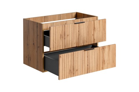 Szafka pod umywalkę 80cm 2 szuflady ADEL OAK