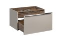 Szafka pod umywalkę 80cm 2 szuflady, Santa Fe Taupe