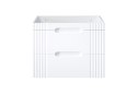 Szafka pod umywalkę 80cm 2 szuflady Fiji White