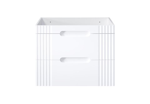 Szafka pod umywalkę 80cm 2 szuflady Fiji White