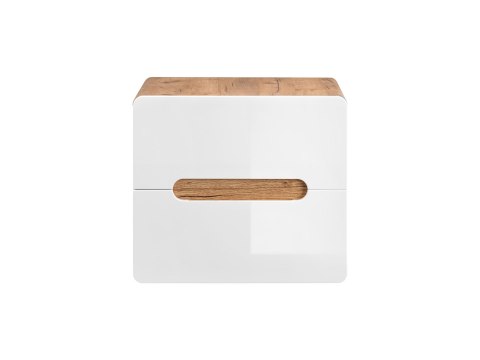 Szafka pod umywalkę nablatową 60cm ARUBA WHITE szuflady COMAD