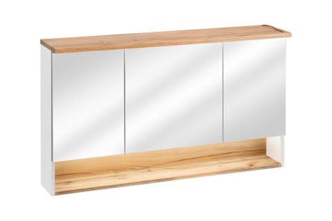 Szafka z lustrem 120cm BAHAMA WHITE