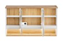 Szafka z lustrem 120cm BAHAMA WHITE