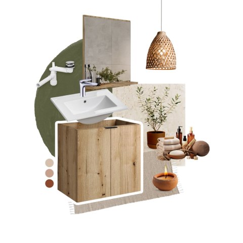 Blat 60cm NOVA OAK COMAD