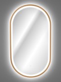 Lustro LED w ramie