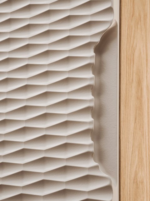 Szafka Górna Qubik 35x35cm 1 Drzwi Ocean Beige