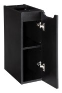 Szafka pod blat 20cm 1 drzwi Nova Black