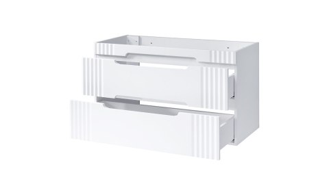 Szafka pod umywalkę 120cm 2 szuflady Fiji White
