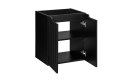 Szafka pod umywalkę 50cm 2 drzwi Nova Black