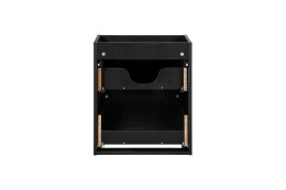 Szafka pod umywalkę 50cm 2 szuflady Nova Black