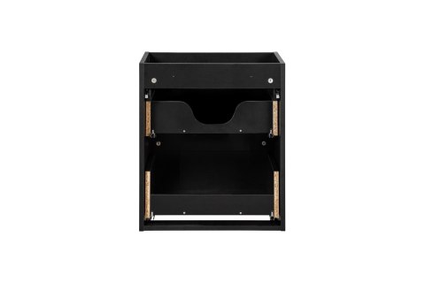 Szafka pod umywalkę 50cm 2 szuflady Nova Black