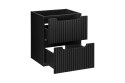 Szafka pod umywalkę 50cm 2 szuflady Nova Black