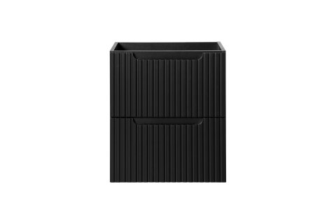 Szafka pod umywalkę 50cm 2 szuflady Nova Black
