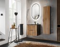Szafka pod umywalkę XILO BLACK 60cm 2 szuflady