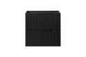 Szafka pod umywalkę 60cm 2 szuflady Nova Black