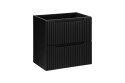 Szafka pod umywalkę 60cm 2 szuflady Nova Black