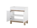 Szafka pod umywalkę 80 cm BALI WHITE