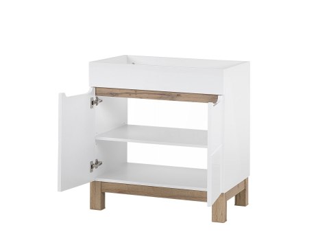 Szafka pod umywalkę 80 cm BALI WHITE