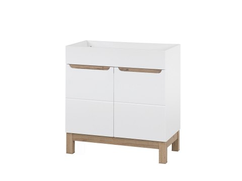 Szafka pod umywalkę 80 cm BALI WHITE