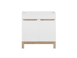 Szafka pod umywalkę 80 cm BALI WHITE