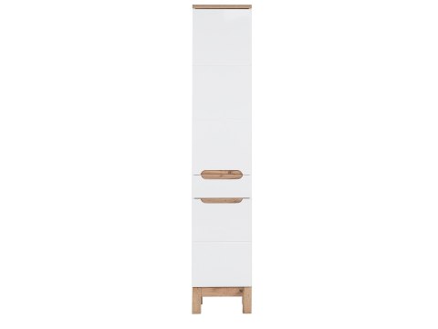 Szafka wysoka 187 cm, dwudrzwiowa BALI WHITE