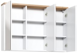 Szafka z lustrem 100 cm BALI WHITE
