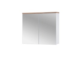 Szafka z lustrem 80 cm BALI WHITE