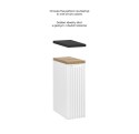 Szafka pod blat 20cm 1 drzwi, Nova White