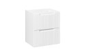 Szafka pod umywalkę 50cm 2 szuflady, Nova White