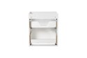 Szafka pod umywalkę 50cm 2 szuflady, Nova White