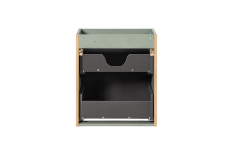 Szafka pod umywalkę 50cm 2 szuflady Line Reed Green