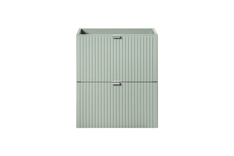 Szafka pod umywalkę 50cm 2 szuflady Line Reed Green