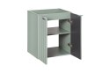 Szafka pod umywalkę 60cm 2 drzwi Line Reed Green