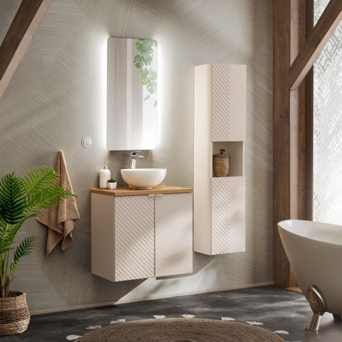 Szafka pod umywalkę VIVA CASHMERE 60cm 2 drzwi