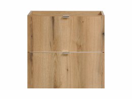 Szafka pod umywalkę 60cm 2 szuflady, Nova Oak