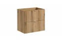 Szafka pod umywalkę 60cm 2 szuflady, Nova Oak