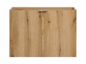 Szafka pod umywalkę 80cm 2 drzwi, Nova Oak