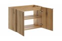 Szafka pod umywalkę 80cm 2 drzwi, Nova Oak