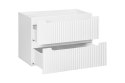 Szafka pod umywalkę 80cm 2 szuflady, Nova White
