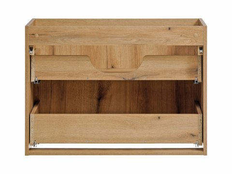 Szafka pod umywalkę 80cm 2 szuflady, Nova Oak