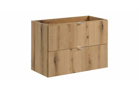 Szafka pod umywalkę 80cm 2 szuflady, Nova Oak
