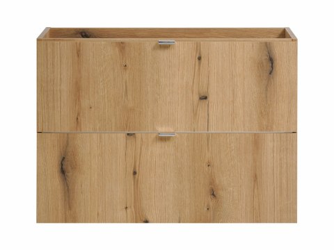 Szafka pod umywalkę 80cm 2 szuflady, Nova Oak