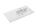 Umywalka meblowa jednokomorowa 90cm z blatem ceramicznym