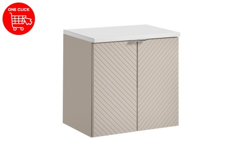 Zestaw meblowy 60cm z blatem, Viva Cashmere