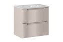 Zestaw meblowy Nova Cashmere, 60cm z umywalką meblową SKY